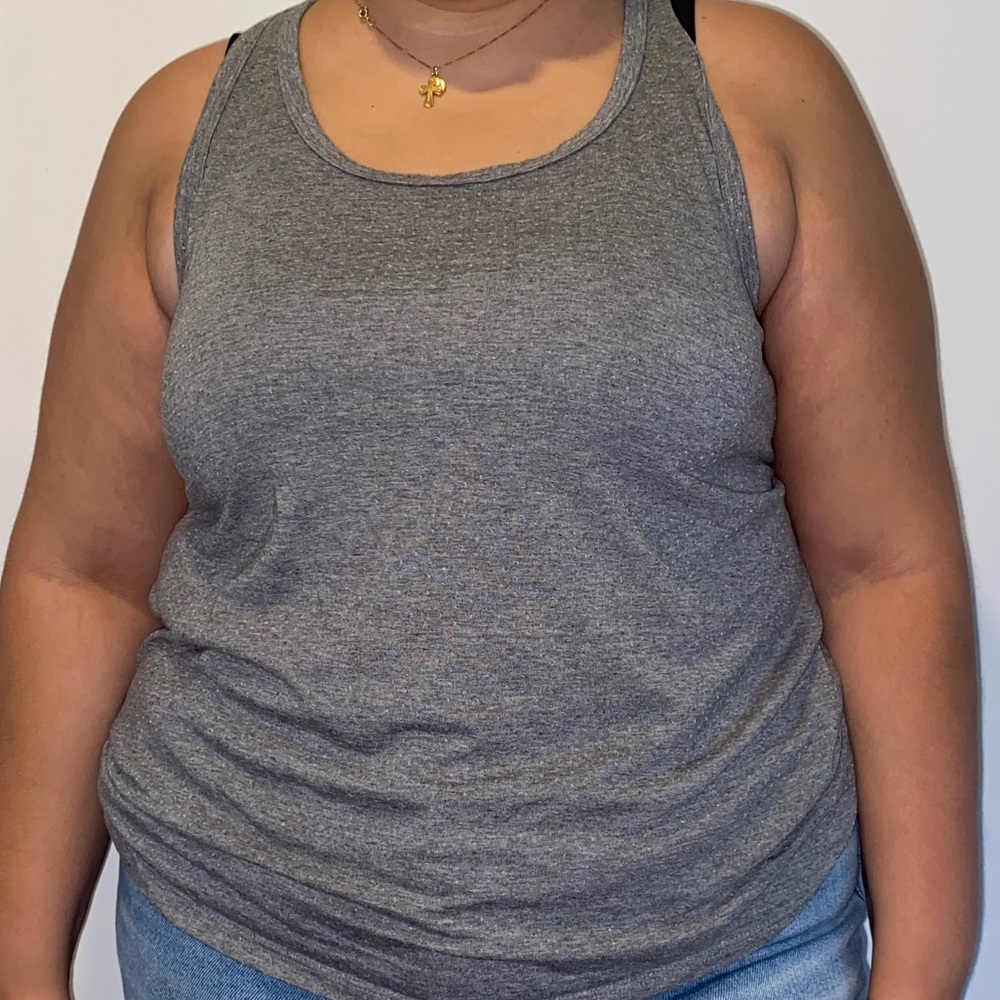 PLUS SIZE 3 tank tops (black, grey, and green)
